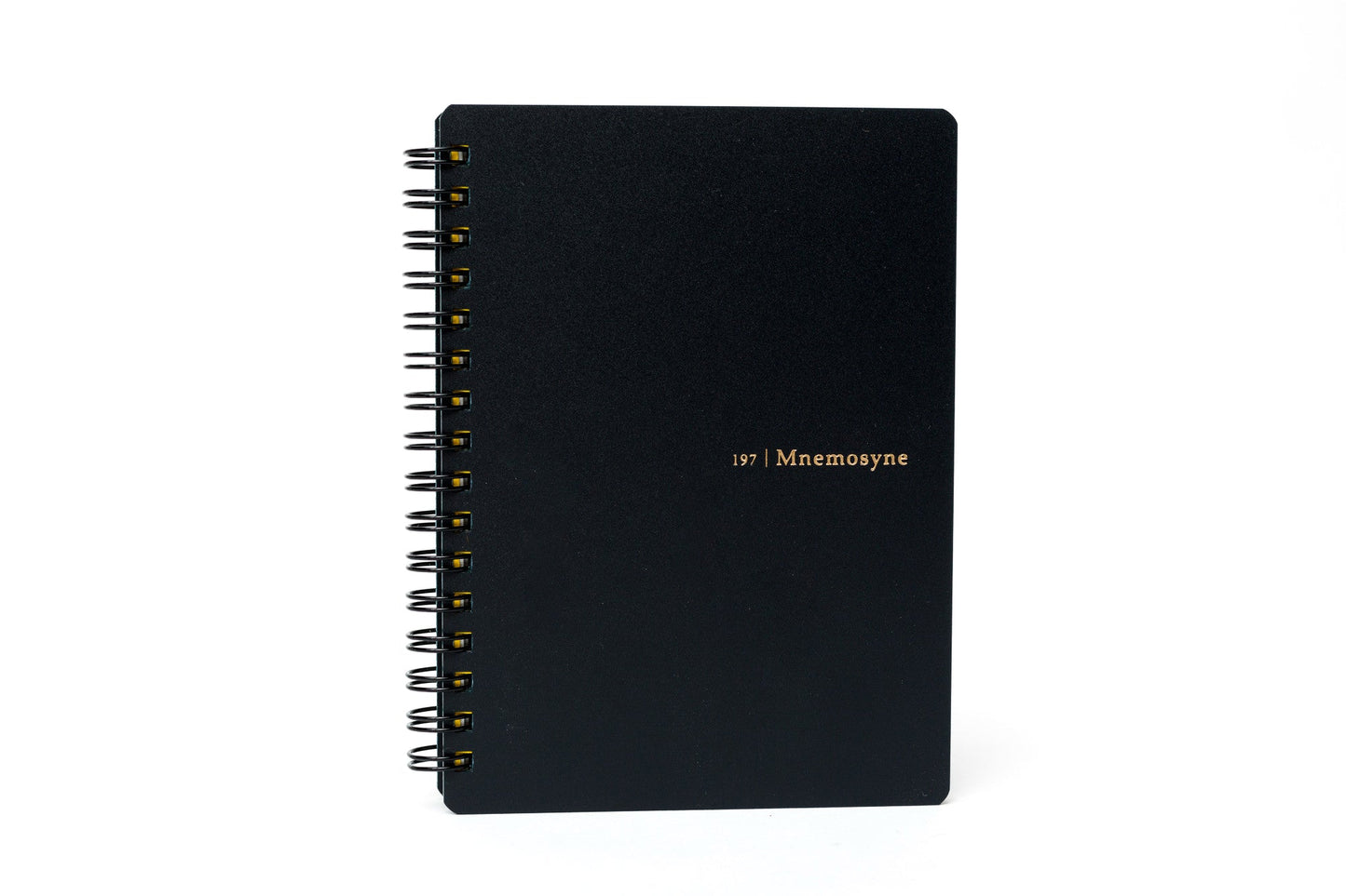 Black A6 Daily Notebook - Lined